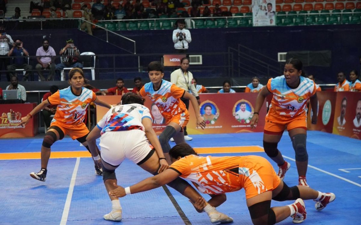 Women’s Sr Kabaddi Nationals: Railways, Haryana among teams to reach quarterfinals on Day 3