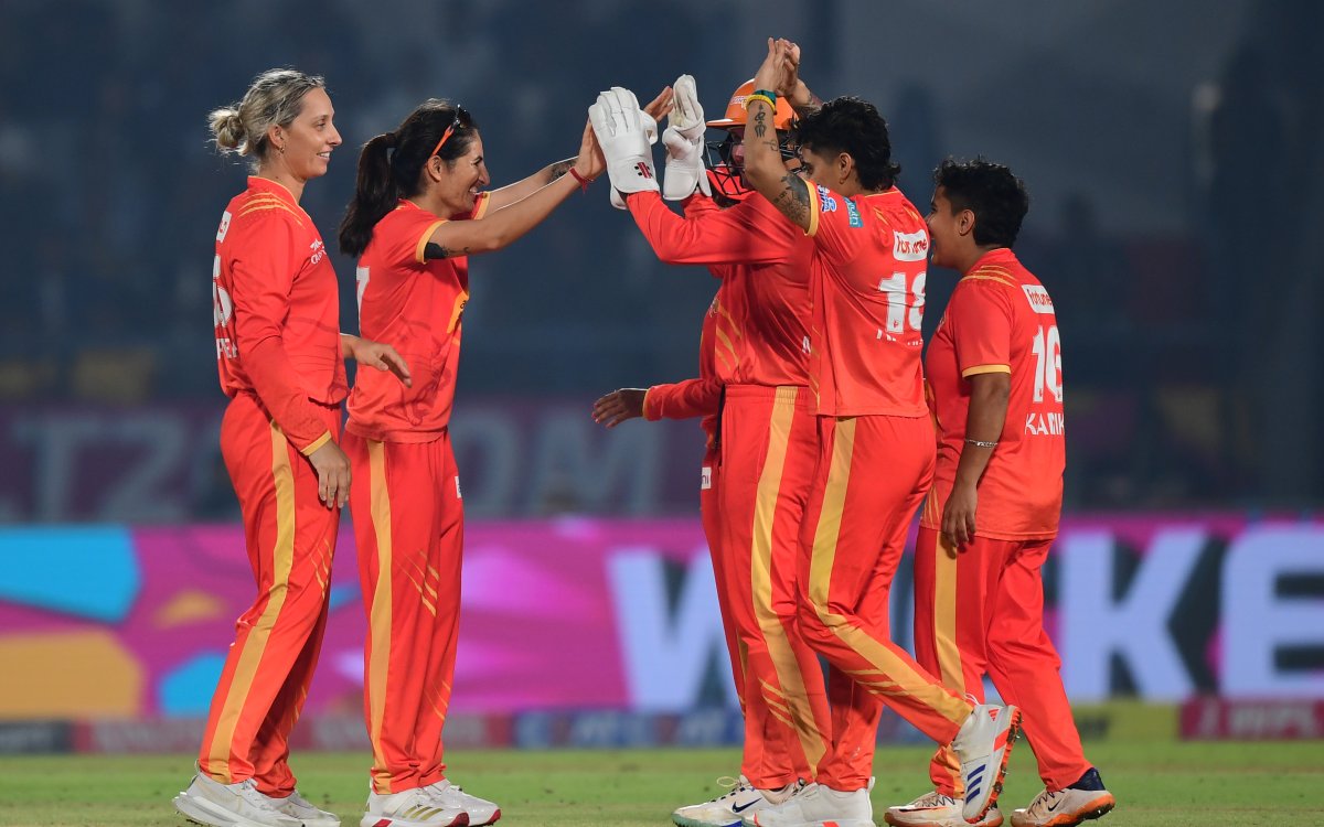 WPL 2026: Devine, Gayakwad set up GG’s 45-run win over UPW, move to second place (ld)