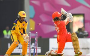 WPL 2026: Gardner and Anushka cause havoc as Gujarat Giants post 207/4 against UP Warriorz
