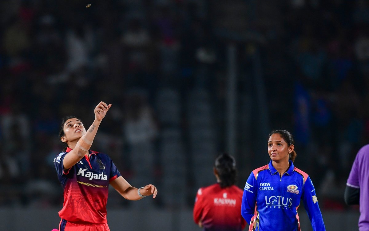 WPL 2026: Kerr replaces injured Carey for MI as unchanged RCB elect to bowl first