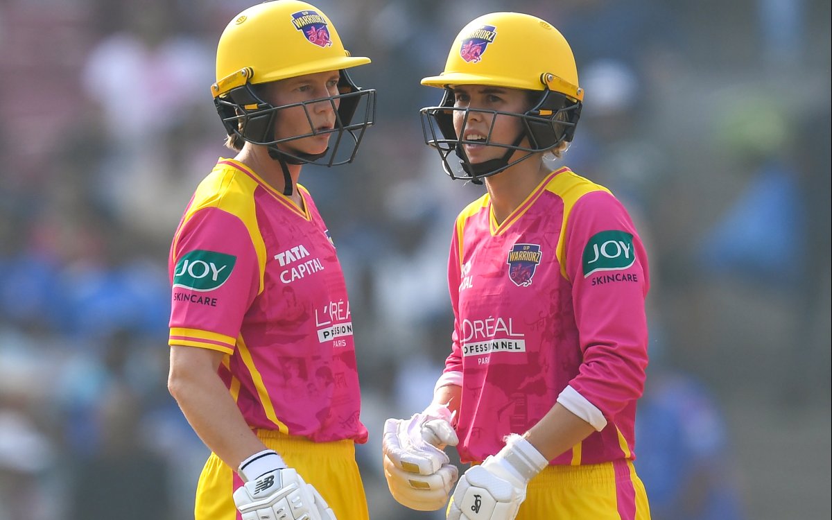 WPL 2026: Lanning, Litchfield guide UP Warriorz to 187 against Mumbai Indians