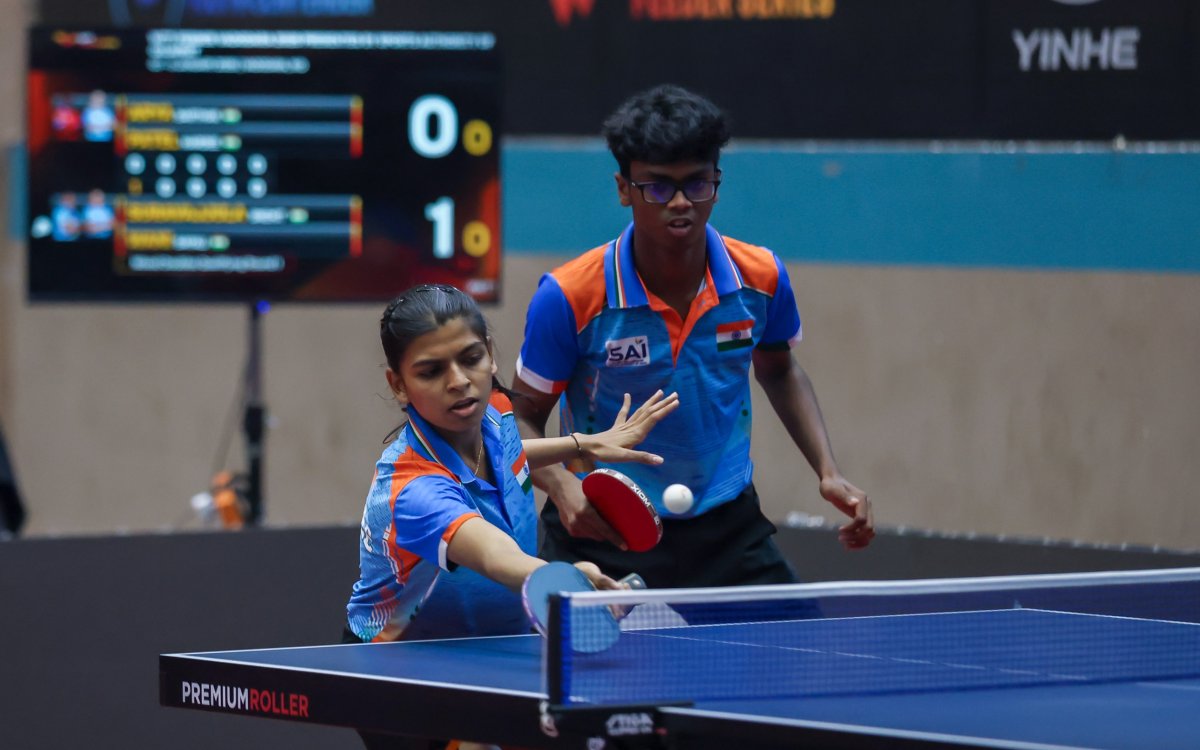 WTT Feeder Series 2026: Sarthak-Hardee upset third seeds Snehit-Sayali in mixed doubles qualifying r