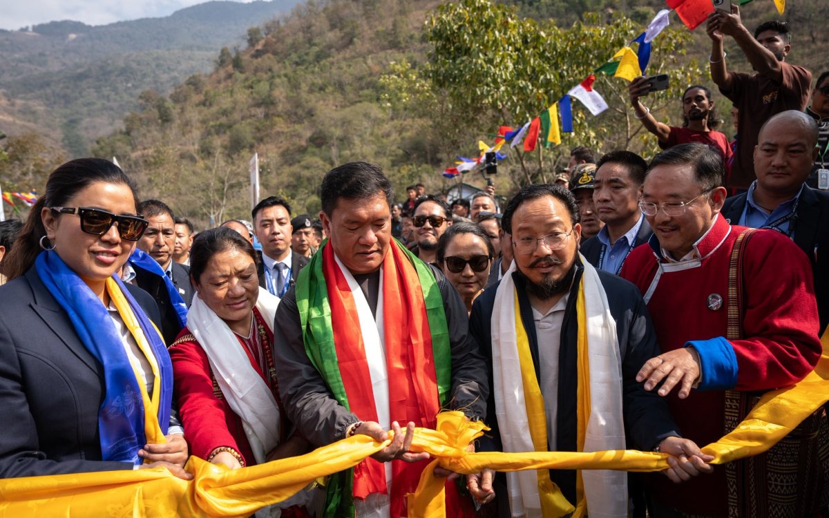 Arunachal CM Khandu flags off Tawangchu Tides International Kayaking Championship