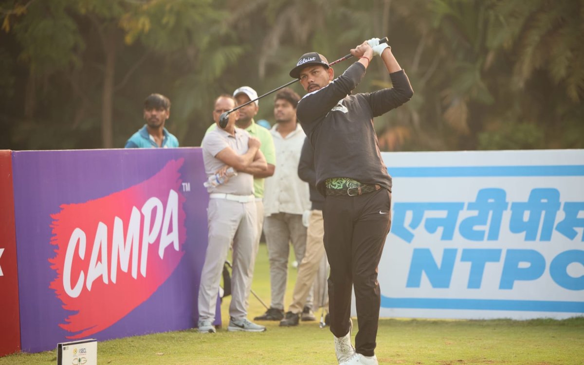 Chhattisgarh Open: Akshay Sharma continues domination with second straight bogey-free 60, enjoys thr