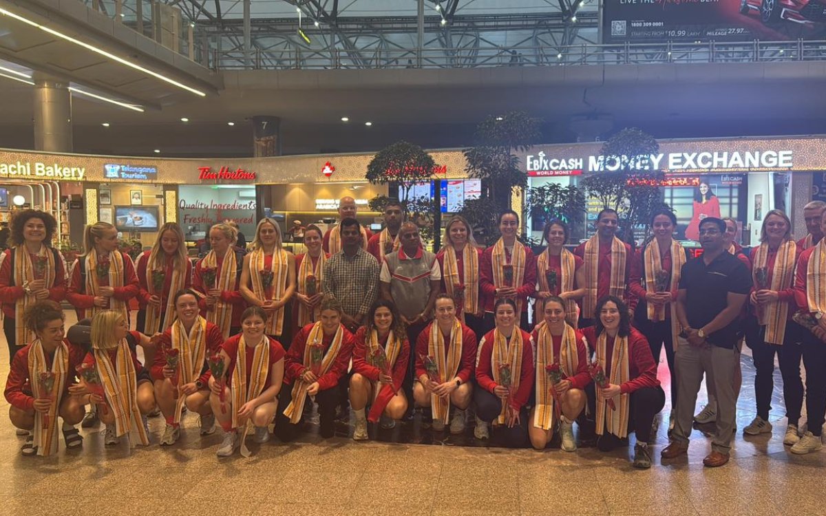 England women’s hockey team reaches Hyderabad for FIH World Cup 2026 Qualifiers