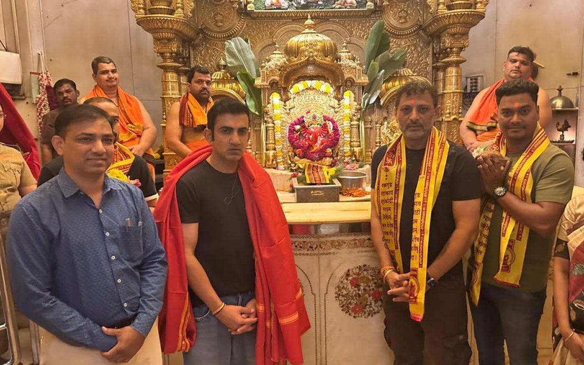 Gautam Gambhir seeks blessings at Siddhivinayak temple ahead of India’s T20 WC opener