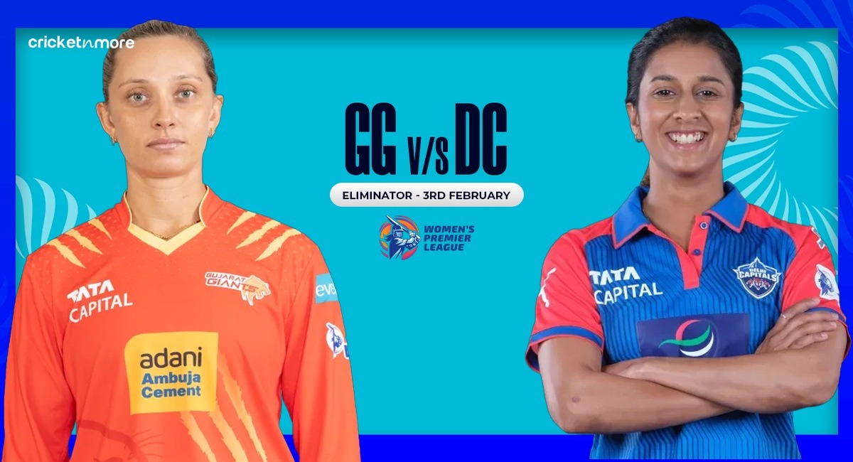 Gujarat Giants vs Delhi Capitals Eliminator, WPL 2026, Who will win today GG-W vs DC-W match?