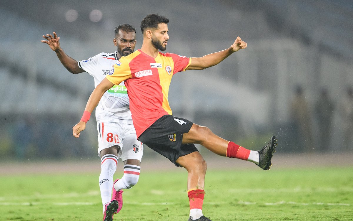 ISL 2025-26: Ezzejjari’s brace helps East Bengal overcome NorthEast United