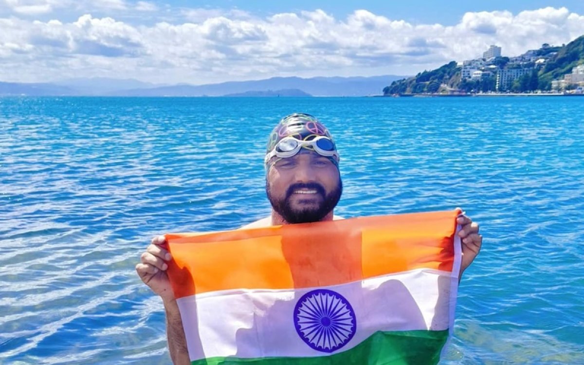 MP para swimmer Satendra Lohiya scripts history by crossing Cook Strait; CM Mohan Yadav congratulate