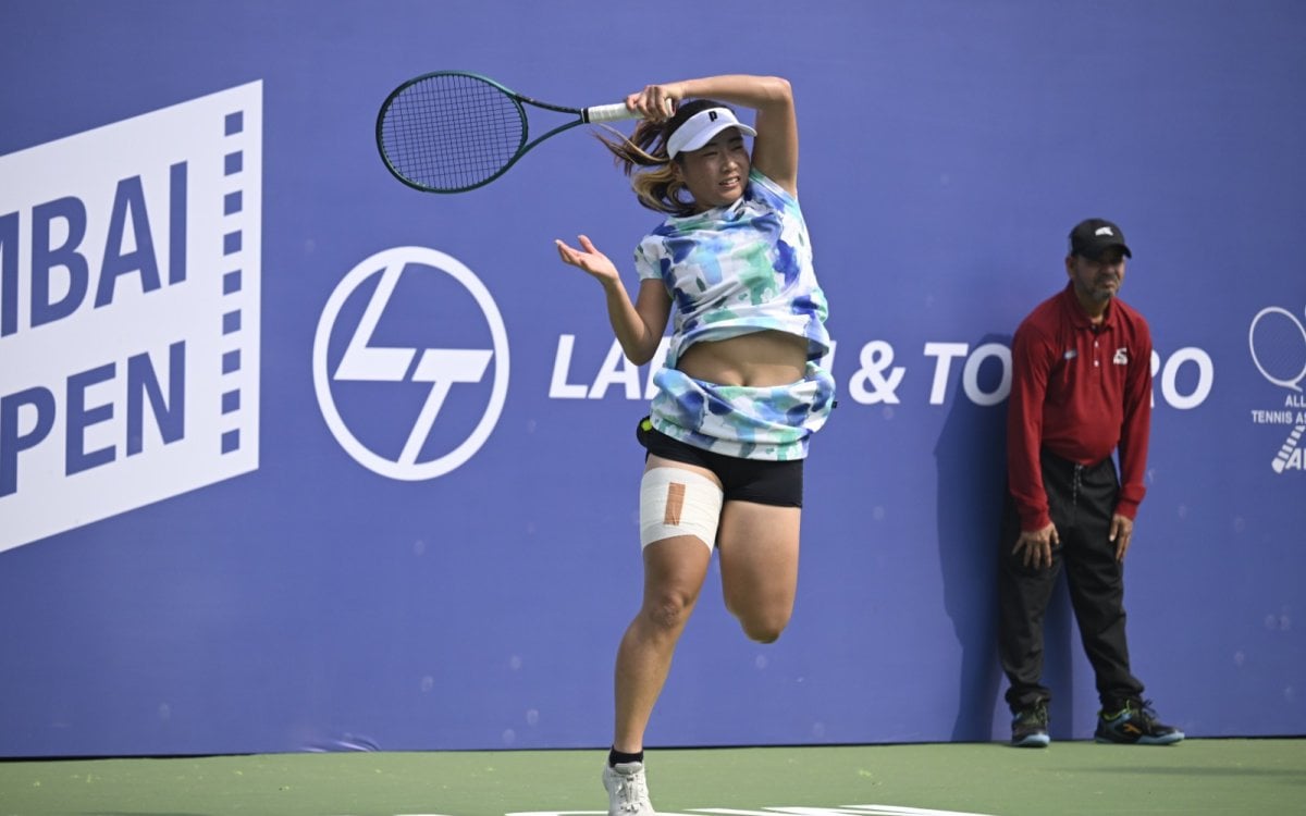 Mumbai Open WTA 125K: Thailand’s Peangtarn Plipuech knocks out Ankita Raina
