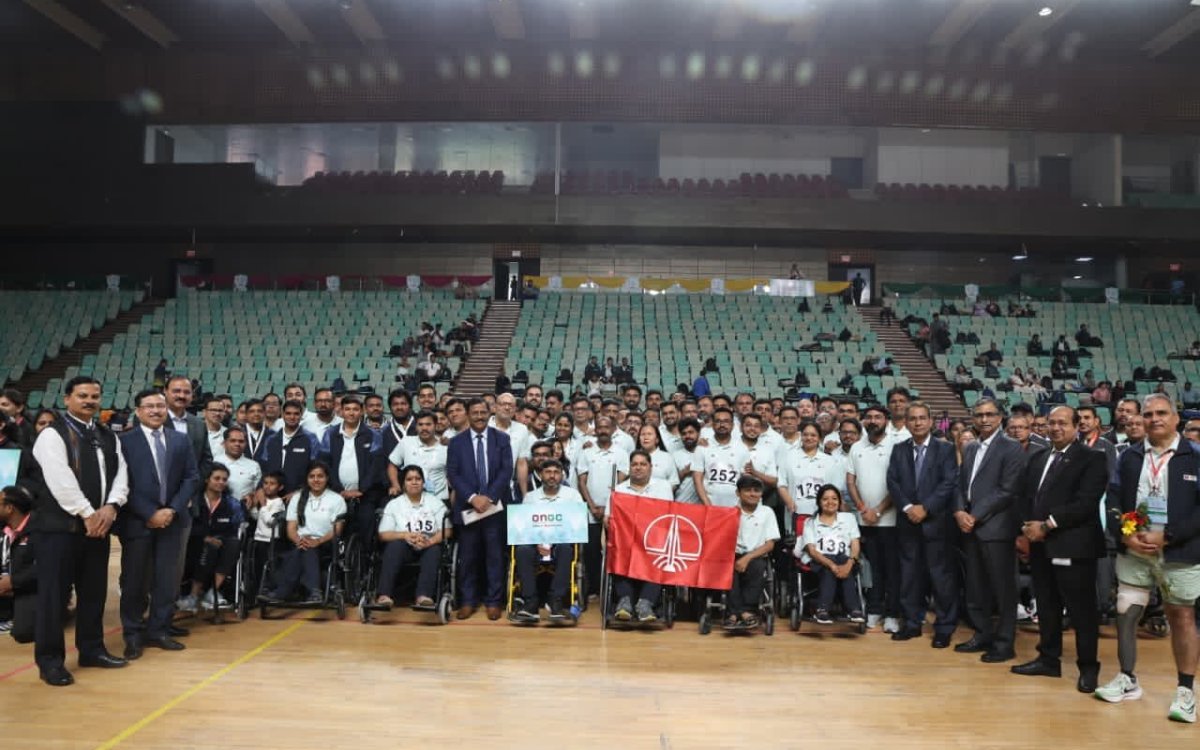 ONGC launches 7th Para Games in Delhi, 300 athletes from oil PSUs take part