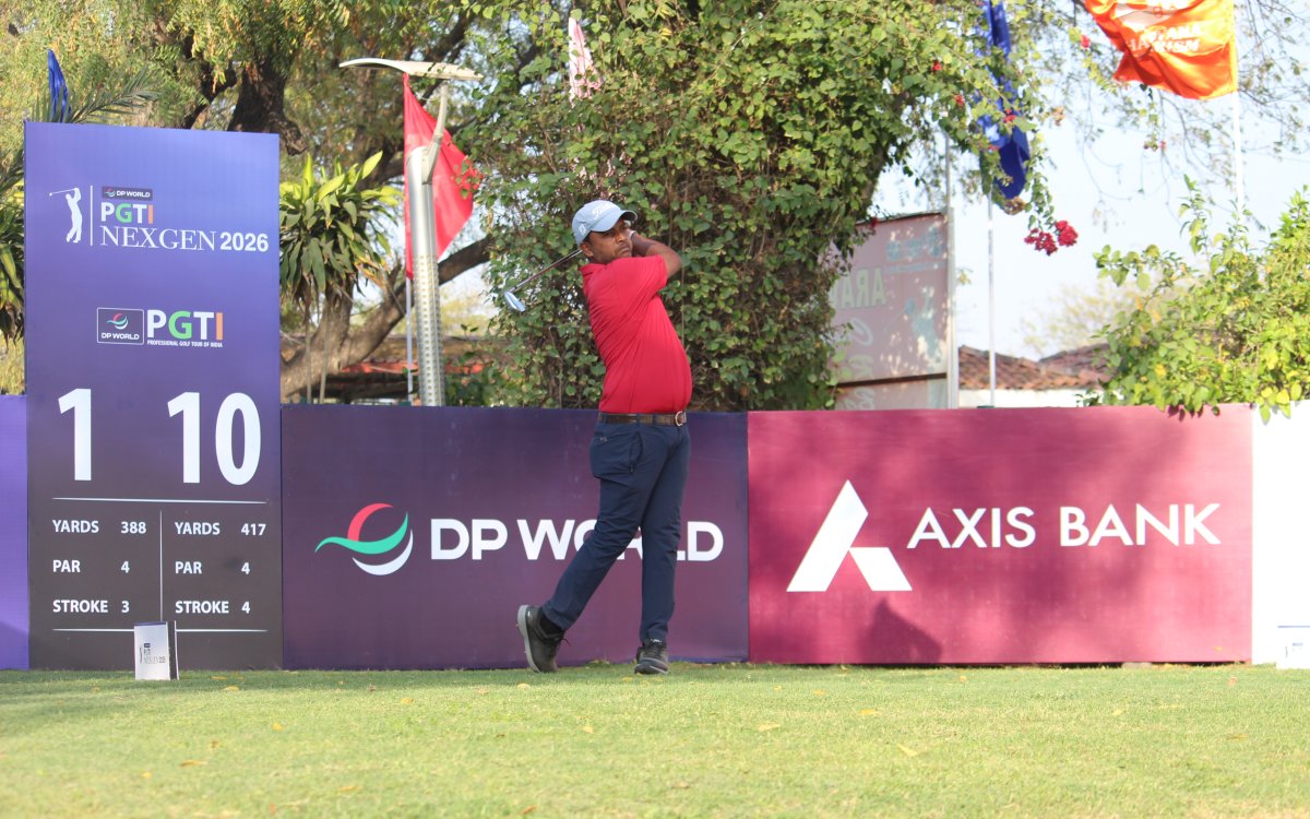 PGTI NexGen 2026: Chahal, Raghuvanshi, Santosh Kumar in joint three-way lead on Day One