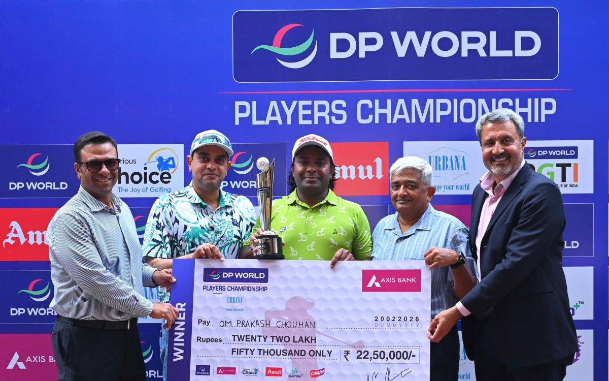 Players C'ship: Om Prakash Chouhan outclasses rivals with late flourish