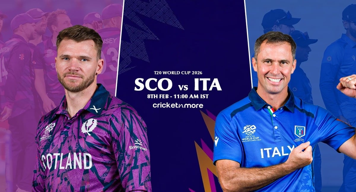SCO vs ITA Match 7 Prediction, ICC T20 World Cup 2026: Match Preview And Expected Playing XI