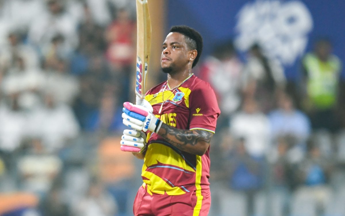 Shimron Hetmyer blasts fastest fifty by a West Indies batter in T20 WC