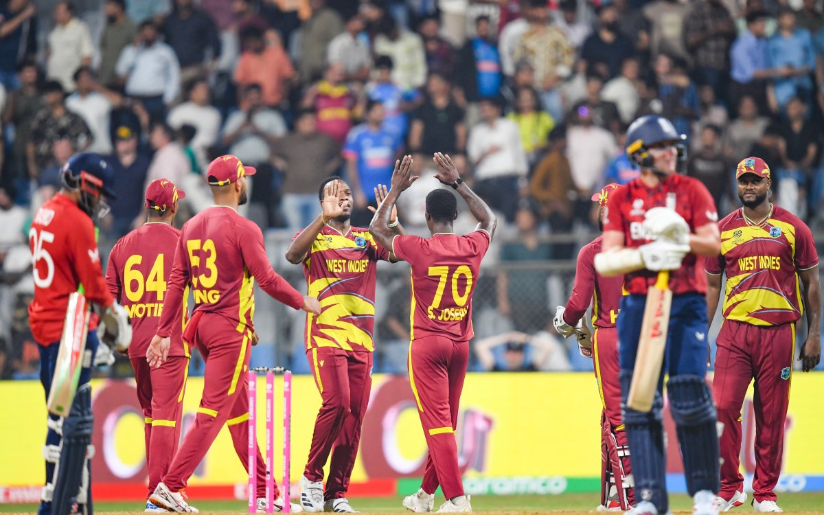 T20 WC: All stats from West Indies’ 30-run win over England in Group C