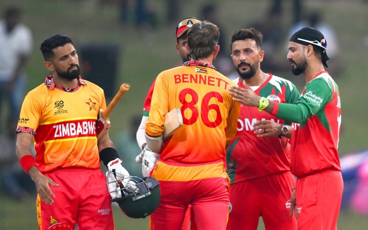 T20 WC: All the stats from Zimbabwe's dominant 8-wicket win over Oman