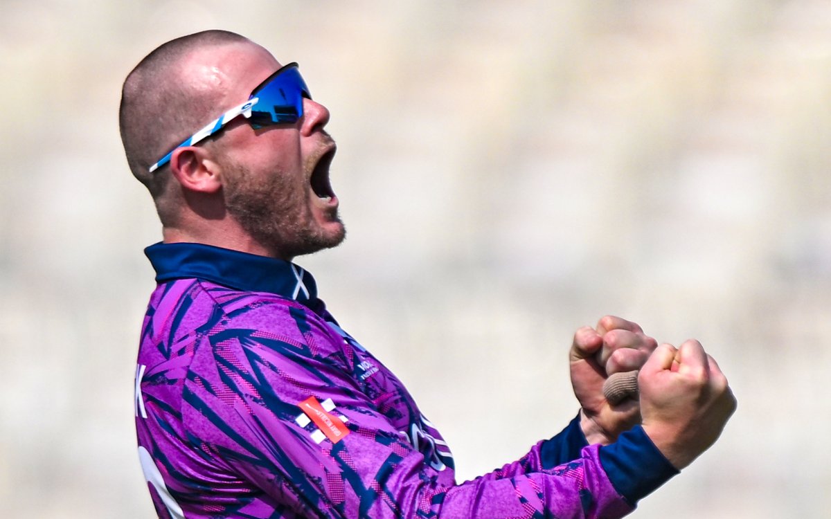 T20 WC: ‘Getting 3 of their right-handers out was most important,’ says Scotland’s Michael Leask aft