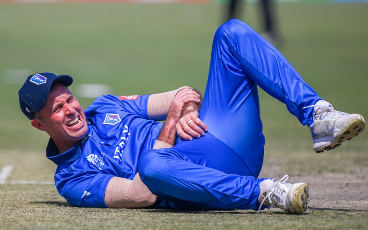 T20 WC: Italy captain Wayne Madsen out of remainder of Scotland clash after shoulder dislocation