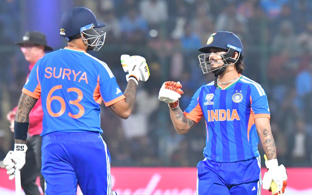T20 WC: Kishan, Pandya fifties take India to 209/9 despite Erasmus’s career-best 4-20