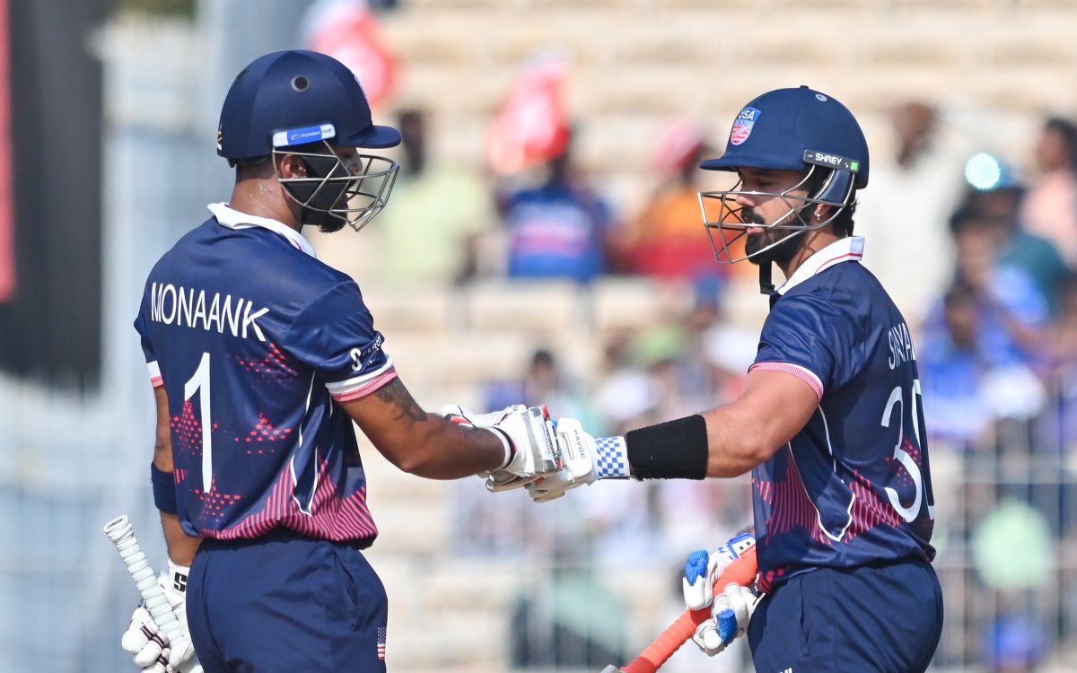 T20 WC: Monank, Sanjay hit fifties as USA post 199/4 against Namibia