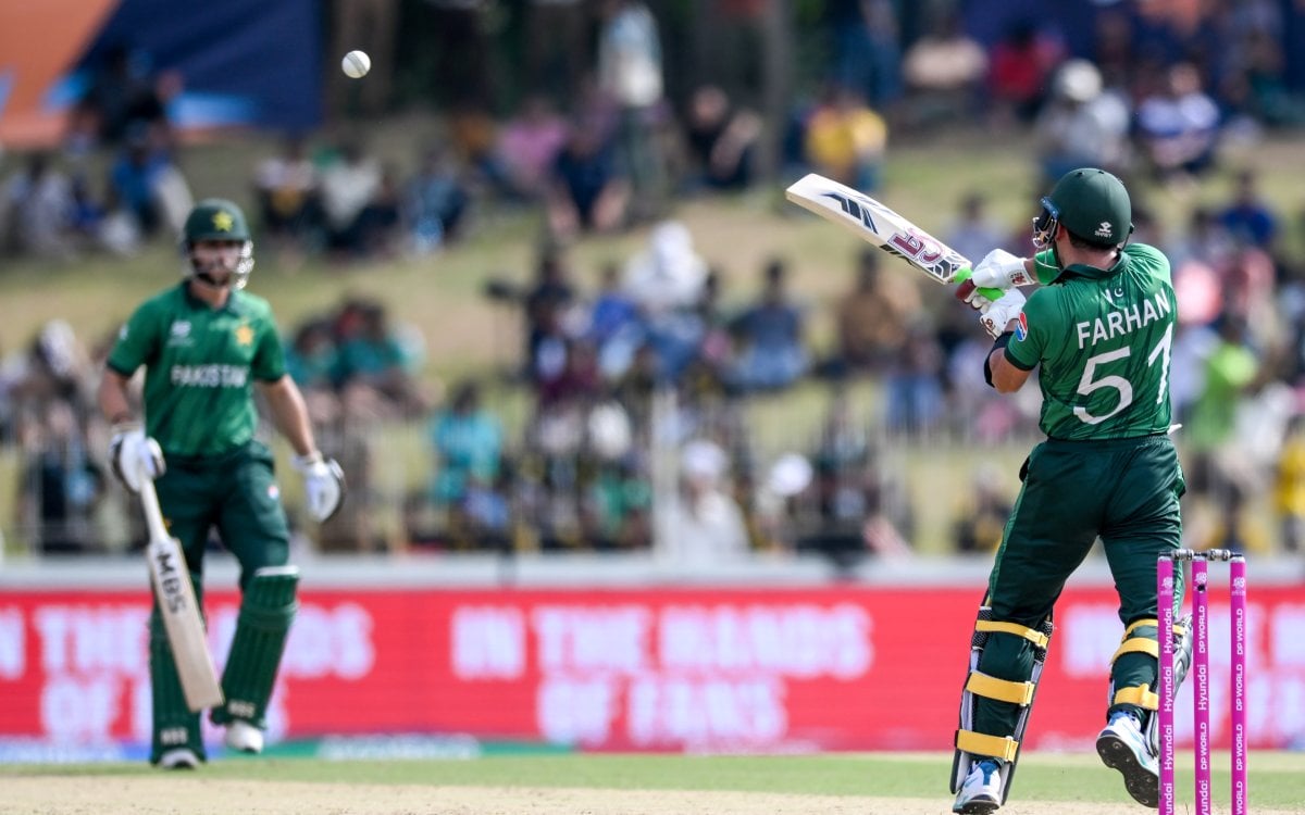 T20 WC: Sahibzada Farhan’s unbeaten 100 guides Pakistan to 199/3 against Namibia