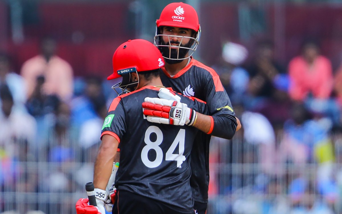 T20 WC: Samra’s ton guides Canada to 173/4 against New Zealand