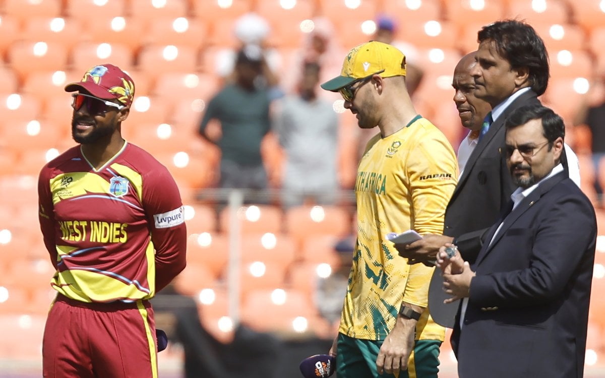 T20 WC: Unchanged South Africa elect to bowl against Windies in Super 8s clash
