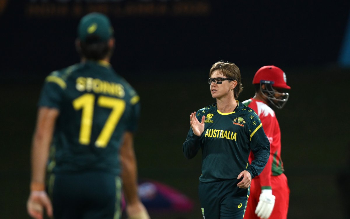 T20 WC: Zampa, Maxwell and Bartlett restrict Oman to 104 at Pallekele