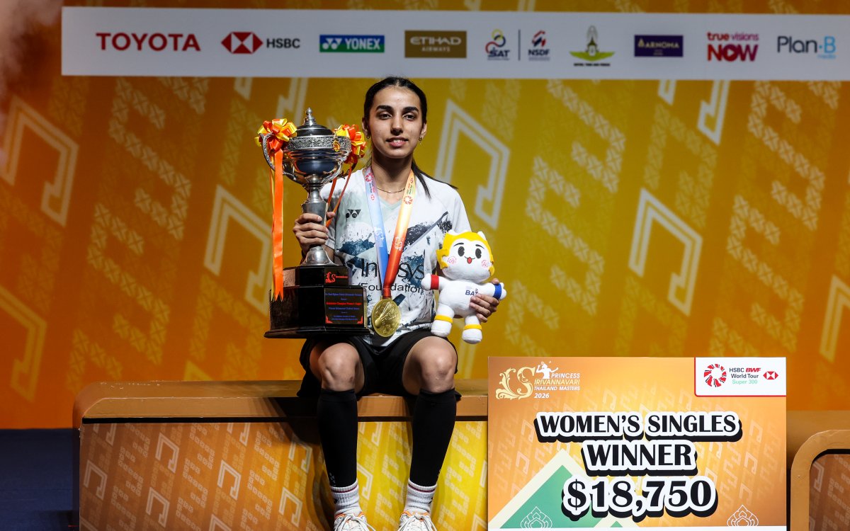 Thailand Masters: Devika Sihag wins maiden Super 300 title after Goh Jin Wei retires