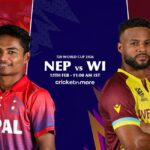 WI vs NEP Match 25 Prediction, ICC T20 World Cup 2026: Match Preview And Expected Playing XI