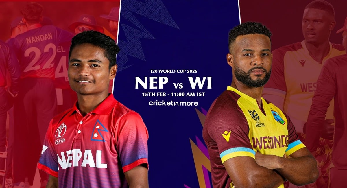 WI vs NEP Match 25 Prediction, ICC T20 World Cup 2026: Match Preview And Expected Playing XI
