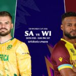 WI vs SA Match 47 Prediction, ICC T20 World Cup 2026: Match Preview And Expected Playing XI