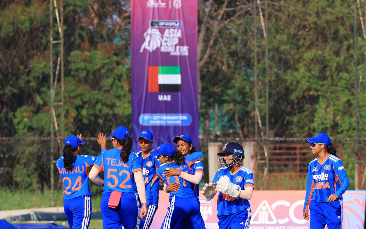 Women's Asia Cup Rising Stars Final: Tejal Hasabnis’ unbeaten 51 powers India A to 46-run win over B