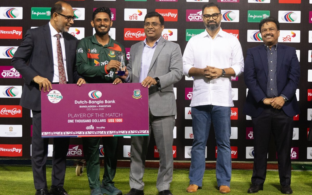3rd ODI: Tanzid, Taskin, Mustafizur shine as Bangladesh beat Pakistan to clinch series