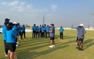 BCCI hosts fielding coaches’ workshop at CoE, Laxman, Dilip address participants