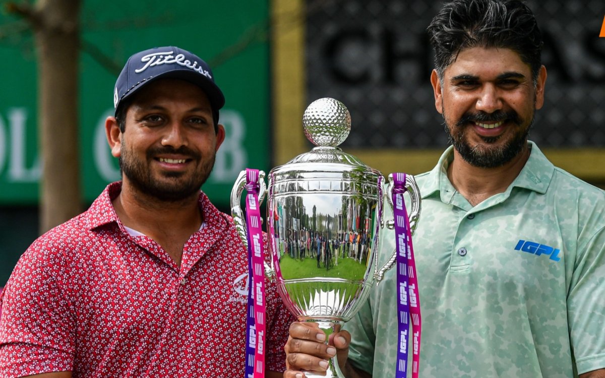 Bhullar rallies from four behind to win IGPL Chandigarh in style; debutant Varun Parikh finishes sec