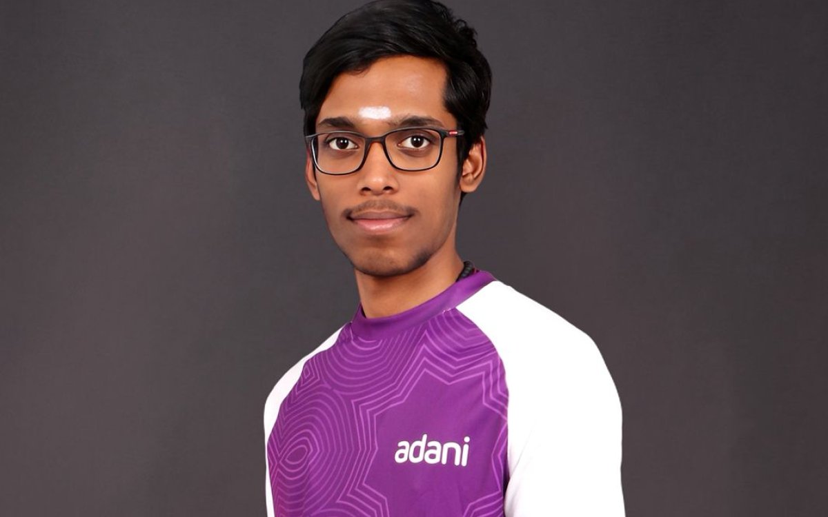 Chess prodigy Praggnanandhaa to wear Aaquib Wani-designed jersey under Adani Sportsline’s ‘Garv Hai’