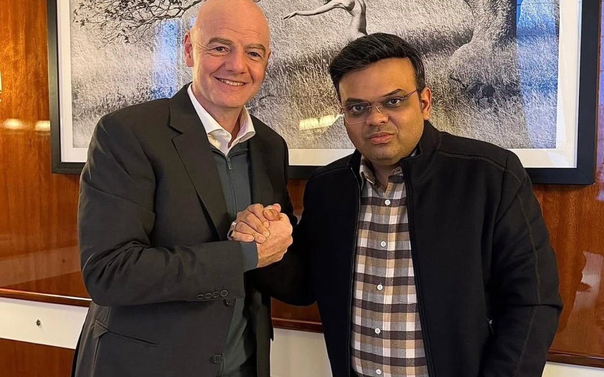 Congratulations to ICC and my friend Jay Shah for another wonderfully organised T20 WC: Infantino