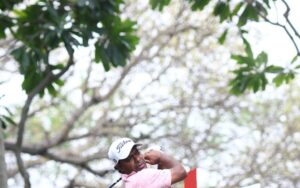 Indian Open golf: Spaniard Chacarra leads after Day Two; Chouhan moves up with brilliant late flurry