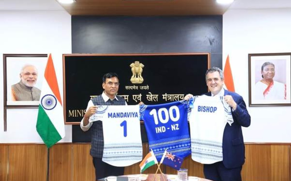 India–New Zealand discuss expanding sports cooperation as 2026 marks 100 years of sporting ties