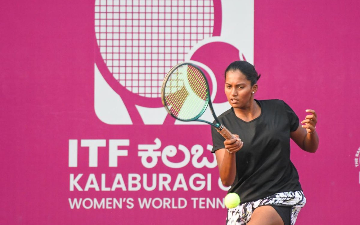 Indians shine in first round of qualifying at the ITF W35 Kalaburagi