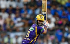 IPL 2026: Rahane, Raghuvanshi fifties power KKR to 220/4 against MI