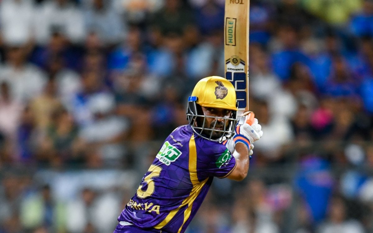IPL 2026: Rahane, Raghuvanshi fifties power KKR to 220/4 against MI