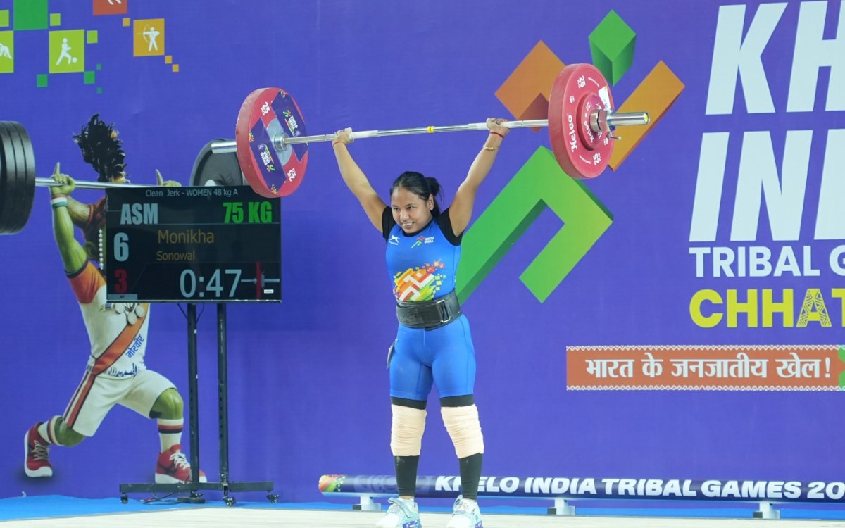 KITG 2026: Monikha Sonowal, a mason's daughter, overcame pain barrier, self-doubts to clinch weightl