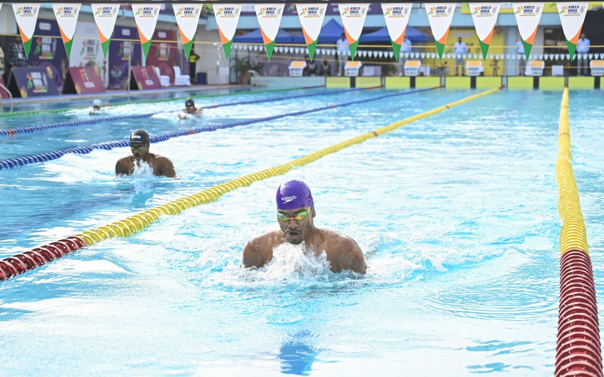 KITG 2026: Swimmers Dhoneesh N of Karnataka, Odisha’s Anjali Munda clinch first medals