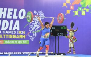 KITG Day 4: Weightlifter Nikita wins first gold for Chhattisgarh, Odisha women dominate last day of
