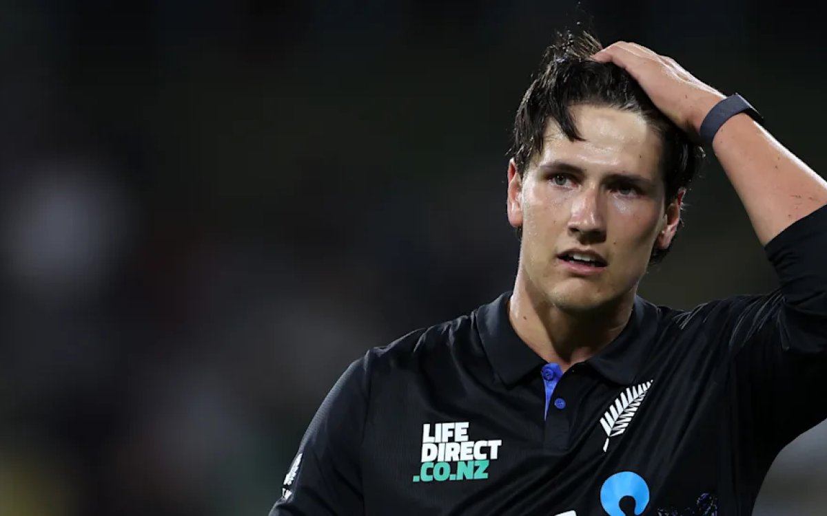 NZ batter Jacobs ruled out of Hamilton T20I against South Africa due to knee injury