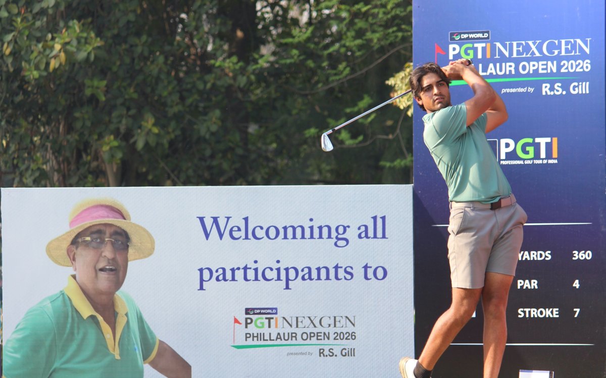 PGTI NexGen 2026: Sukhraj Gill, Rajesh Gautam share lead after Round 2 in Phillaur Open