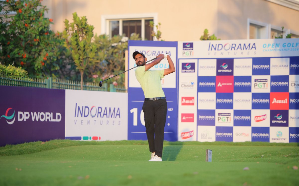 Rashid Khan shoots six-under 66 for opening round lead at Indorama Ventures Open Golf Championship 2